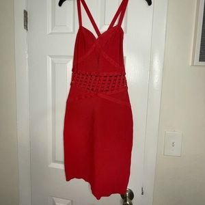 Red Bandage Dress